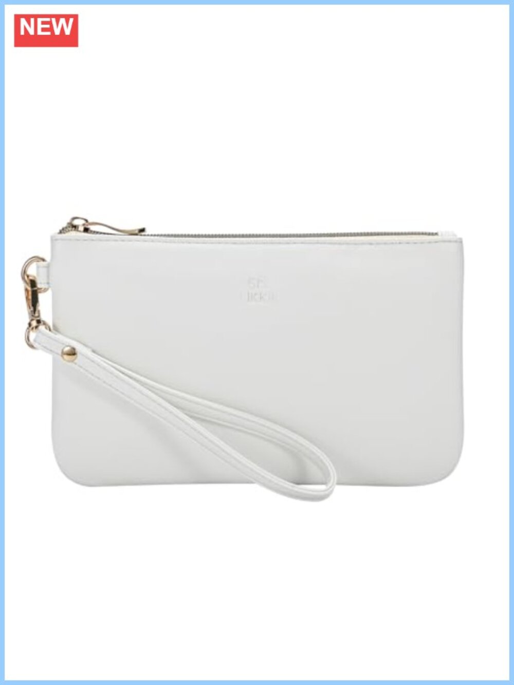PU Leather Wristlet Clutch Purse Formal Evening Handbag